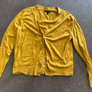 Banana Republic Golden Cardigan Sweater